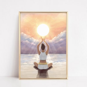 Strahlen Sie Ihr Licht aus, Kunstdruck - Empowerment Poster