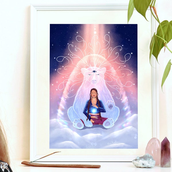 Aura Of Protection, fine art print