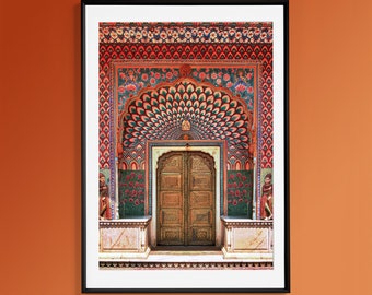 Lotus Gate Photograph // Jaipur Palace // Jaipur // Rajasthan // India // Wall Art