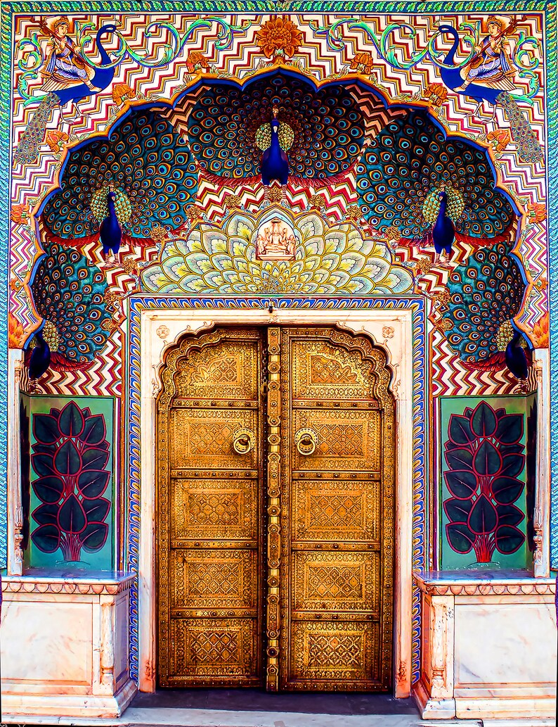 Buy Peacock Gate Photograph // Jaipur Palace // Jaipur // Online in