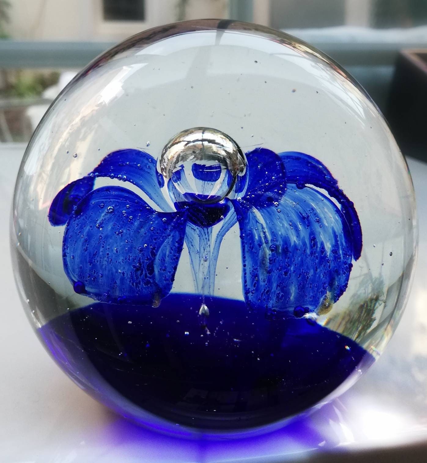 Murano vase controlled bubbles - Etsy 日本
