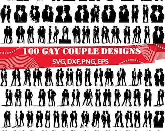 Paquete SVG de pareja gay, svg homosexual, svg gay, pareja gay dxf, pareja gay png, vector de pareja gay, imágenes prediseñadas de pareja gay, imágenes prediseñadas homosexuales