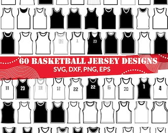 Basketbaltrui SVG-bundel, sporttrui svg, basketbaltrui dxf, basketbaltrui png, basketbaltrui vector, basketbal clipart