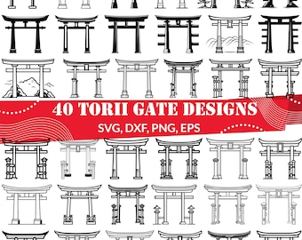 Torii Gate SVG Bundle, Torii Gate dxf, Torii Gate png, Torii Gate vector, Torii Gate outline, Torii Gate clipart, Torii Gate design