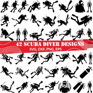 Scuba Diver SVG Bundle, Scuba Diving svg, Scuba Diver dxf, Scuba Diver png, Scuba Diver vector, Scuba Diver clipart, Diver svg
