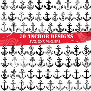 Anker SVG | Nautische Clipart | Maritimes Design-Element