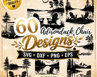 アディロンダックチェアのシーンSVGバンドル、アディロンダックチェアdxf、アディロンダックチェアpng、アディロンダックチェアベクター、アディロンダックチェアアウトライン