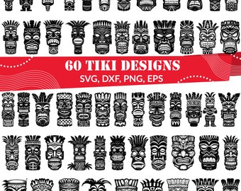 Tiki Dxf/svg - Etsy