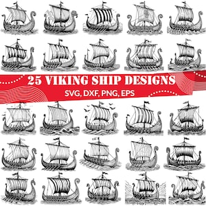 Viking Ship SVG Bundle, Viking Ship dxf, Viking Ship png, Viking Ship vector, Viking Ship outline, Viking Ship clipart, Norway svg