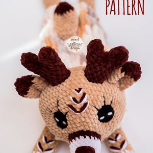 Amigurumi Deer Pajamas Bag Pattern, Amigurumi Pattern, Crochet PDF Pattern, Tutorial Amigurumi, Amigurumi Deer, Deer Pattern, Amigurumi Bag image 7