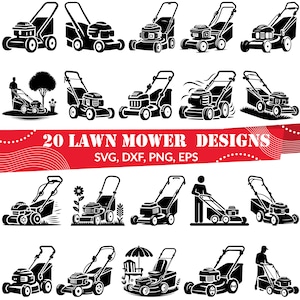 Rasenmäher SVG Bundle, Rasenmäher dxf, Rasenmäher png, Rasenmäher Vektor, Rasenmäher Umriss, Rasenmäher Clipart, Landschaftsbau SVG