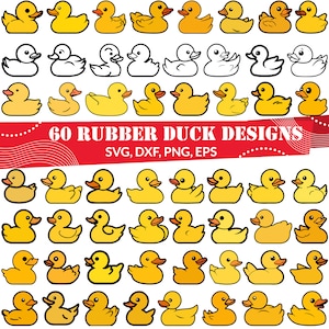 Rubber Duck SVG Bundle, Rubber Duck dxf, Rubber Duck png, Rubber Duck eps, Rubber Duck vector, Rubber Duck monogram, Yellow Duck svg