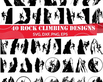Rotsklimmen SVG bundel, klimmers svg, rotsklimmen dxf, rotsklimmen png, rotsklimmen eps, rotsklimmen vector, rotsklimmen clipart