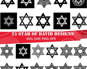 Star of David SVG | Jewish Symbol Clipart | Religious Heritage Design
