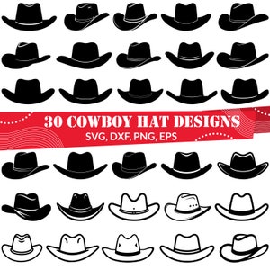Cowboy Hat SVG Bundle, Cowboy Hat dxf, Cowboy Hat png, Cowboy Hat  eps,Cowboy Hat vector,Cowboy Hat cut files,Cowboy Hat monogram