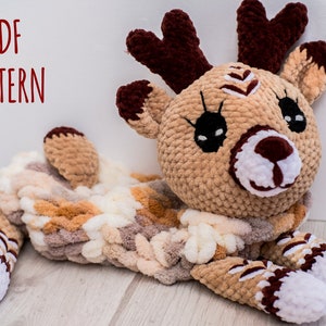 Amigurumi Deer Pajamas Bag Pattern, Amigurumi Pattern, Crochet PDF Pattern, Tutorial Amigurumi, Amigurumi Deer, Deer Pattern, Amigurumi Bag image 6