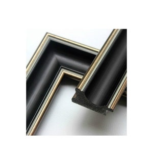 GVS-ART DIY Floating Frame for Stretched Canvas,0.8&quot;/2cm Deep.Picture Art Wall Décor,Art Canvas Black Frame Custom Sizes Available