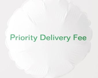 Color Upgrade/Size Adjustment Fee or Priority Delivery Fee