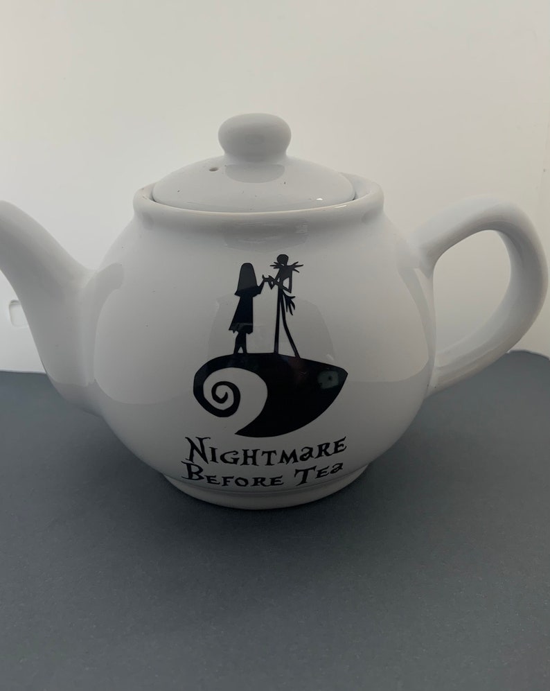 Nightmare Before Christmas / Tea Teapot Small 2 Cup Tea Pot Etsy