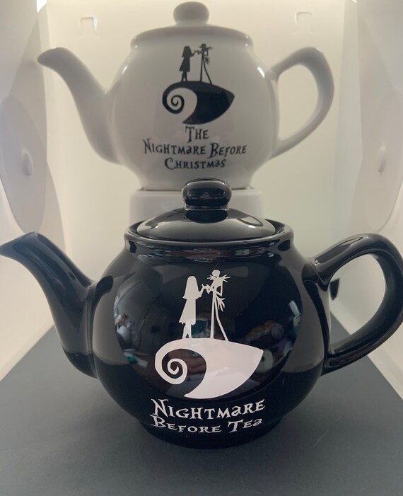 Nightmare Before Christmas / Tea Teapot Small 2 Cup Tea Pot Etsy