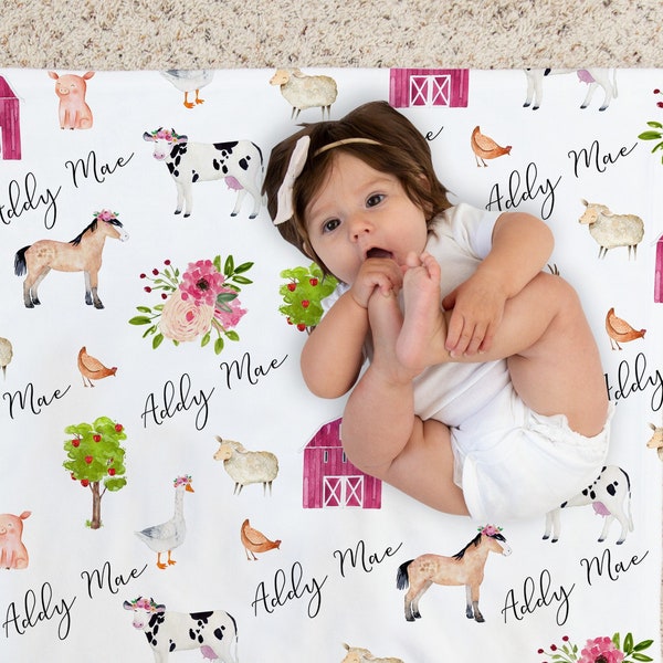 Farm Animal Bedding Etsy