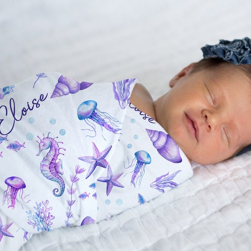 Under the Sea Crib Bedding Baby Girl Crib Bedding Set Ocean Etsy