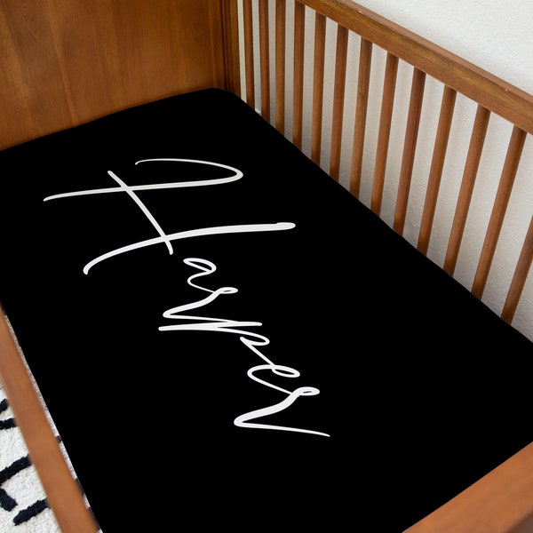 Custom Crib Sheet Etsy