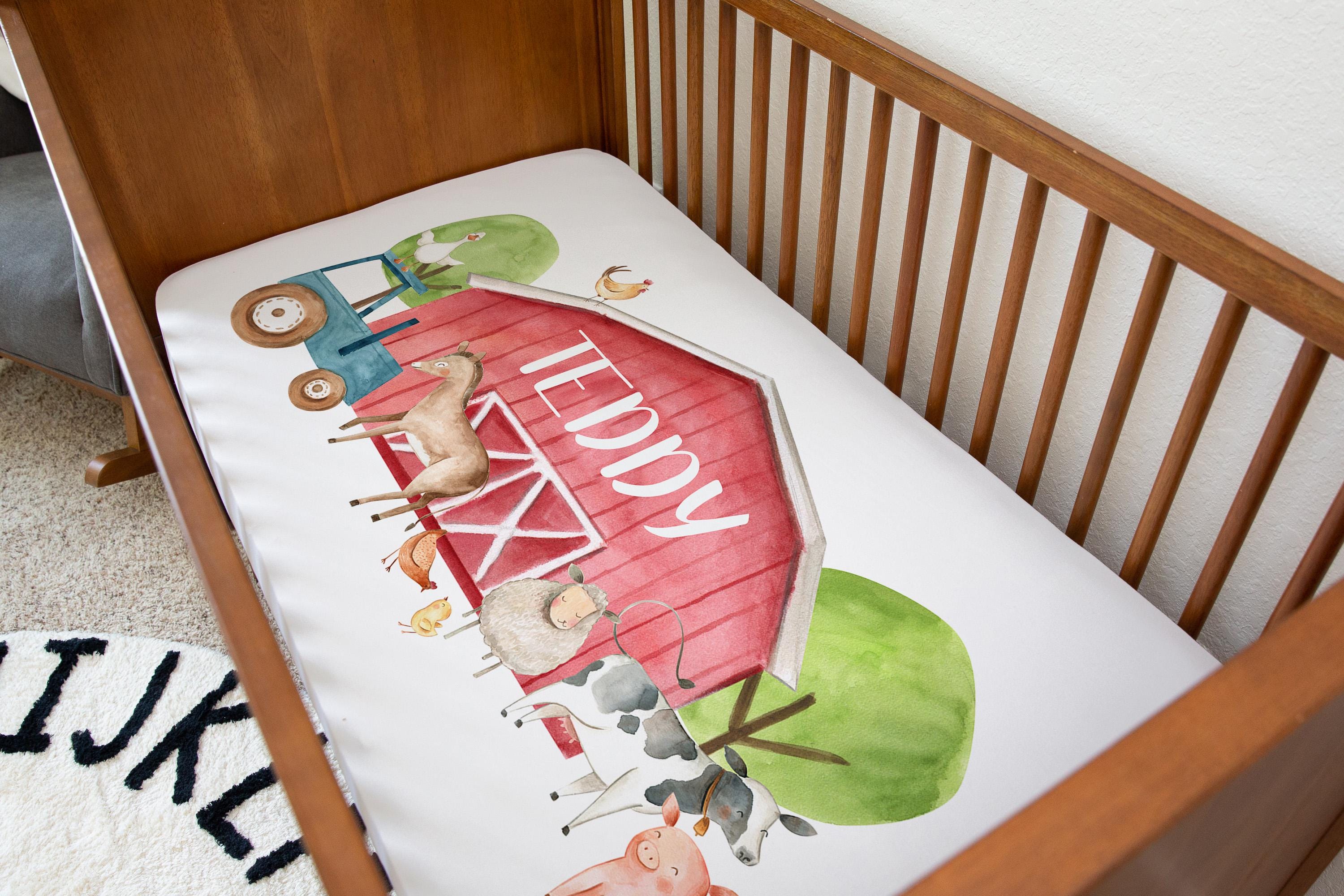 Farm Crib Bedding
