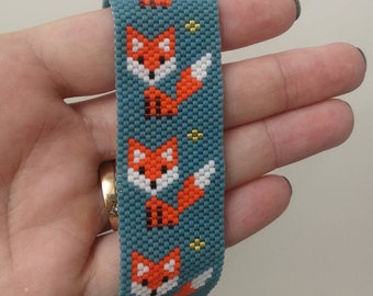 Pdf peyote pattern for kids with fox