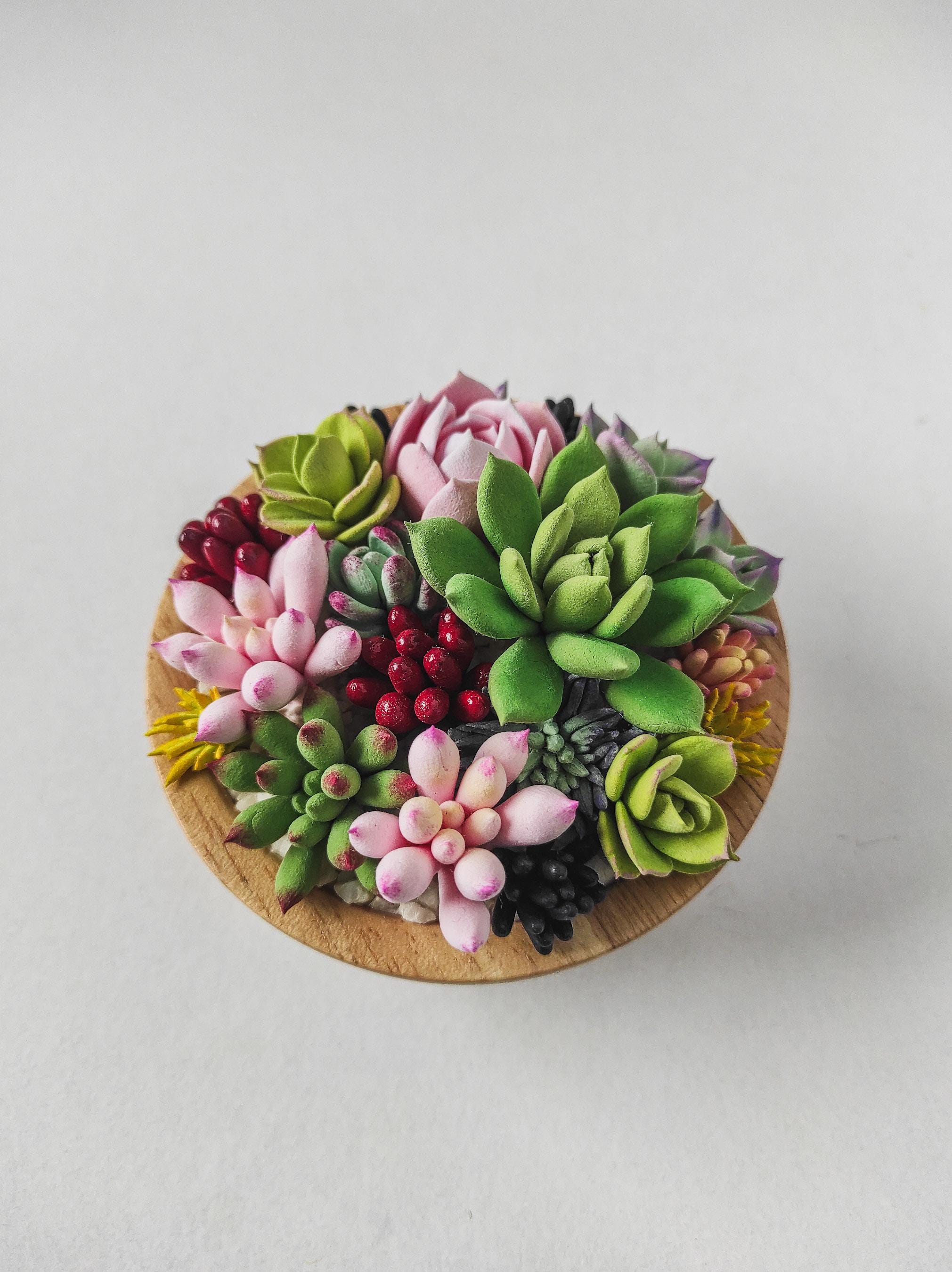 Décoration Murale Plante Florale Artificielle, Fausses Plantes Succulentes Hôtel, Restaurant, Bar, Décoration Murale - France