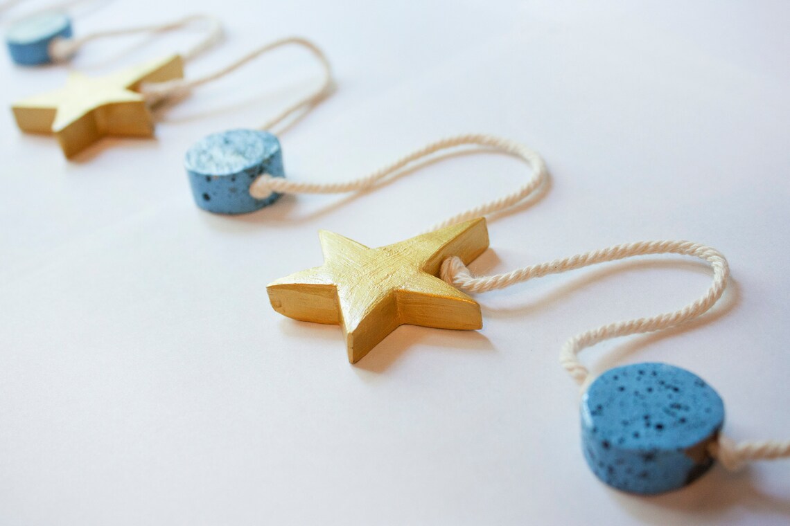 Ceramic Garland Shine Etsy