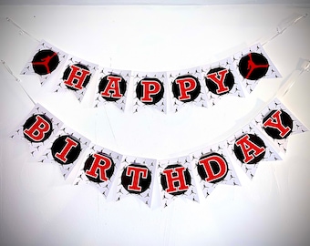 Jordan Banner, Party sign with optional personalization!