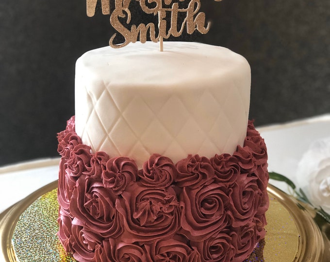 Wedding cake topper