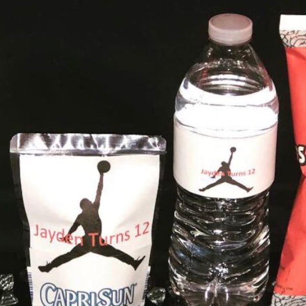 michael jordan space jam water bottle