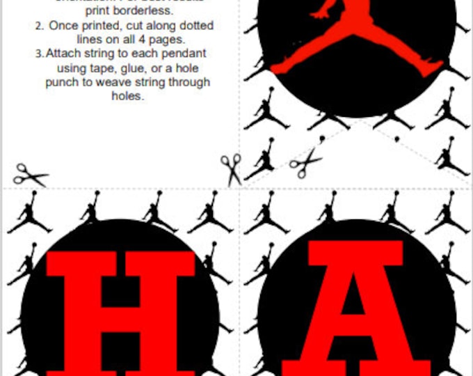 Digital download Jordan Banner