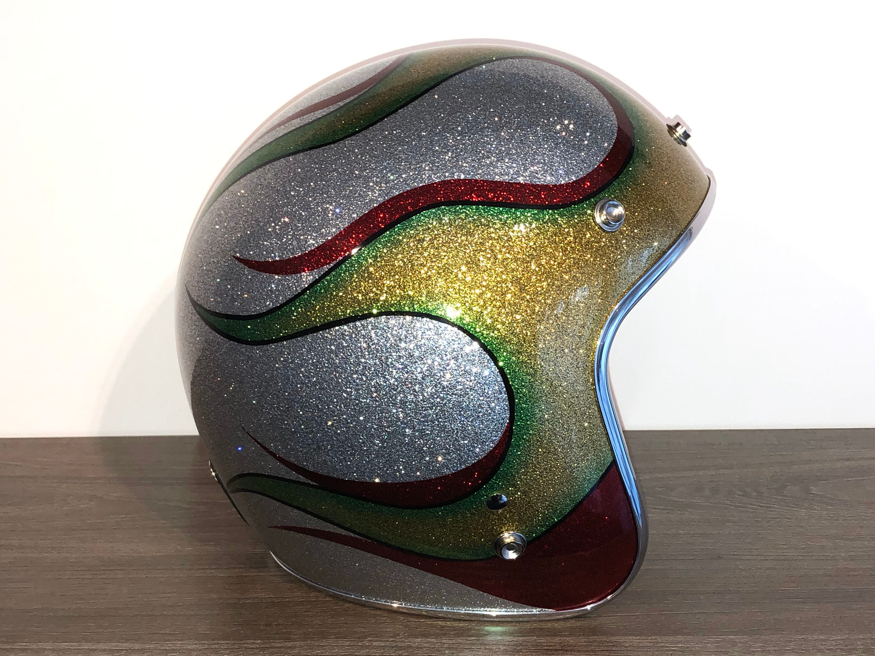 Custom Hand Painted Helmets Etsy