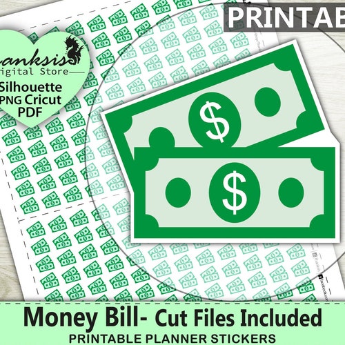 Bill Due Printable Planner Stickers - Etsy