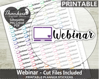 Printable Planner Stickers, Erin Condren Planner Stickers, Printable Stickers - Cut Files