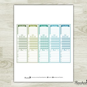 Sidebar Printable Planner Stickers, Erin Condren Planner Stickers ...