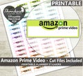 70% OFF Sale Amazon Prime Video Printable Planner Stickers, Erin Condren Planner Stickers, Amazon Reminder Printable Stickers - Cut Files product logo