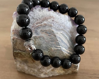 Onyx Bracelet, Strength, Protection and Confidence, Buddha Bracelet