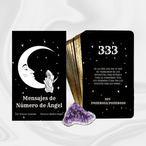 Oráculo en Español, Mensajes de Número de Ángel, 53 Cartas, Números Angelicales