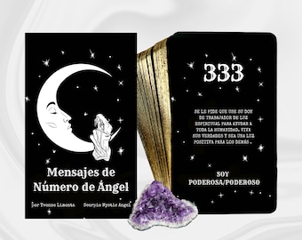 Oráculo en Español, Mensajes de Número de Ángel, 53 Cartas, Números Angelicales