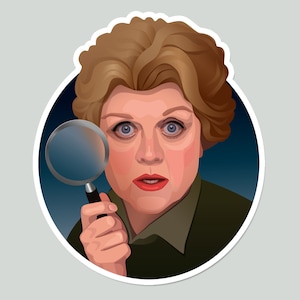 Jessica Fletcher sticker