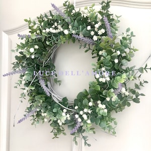 Eucalyptus and Lavender Wreath