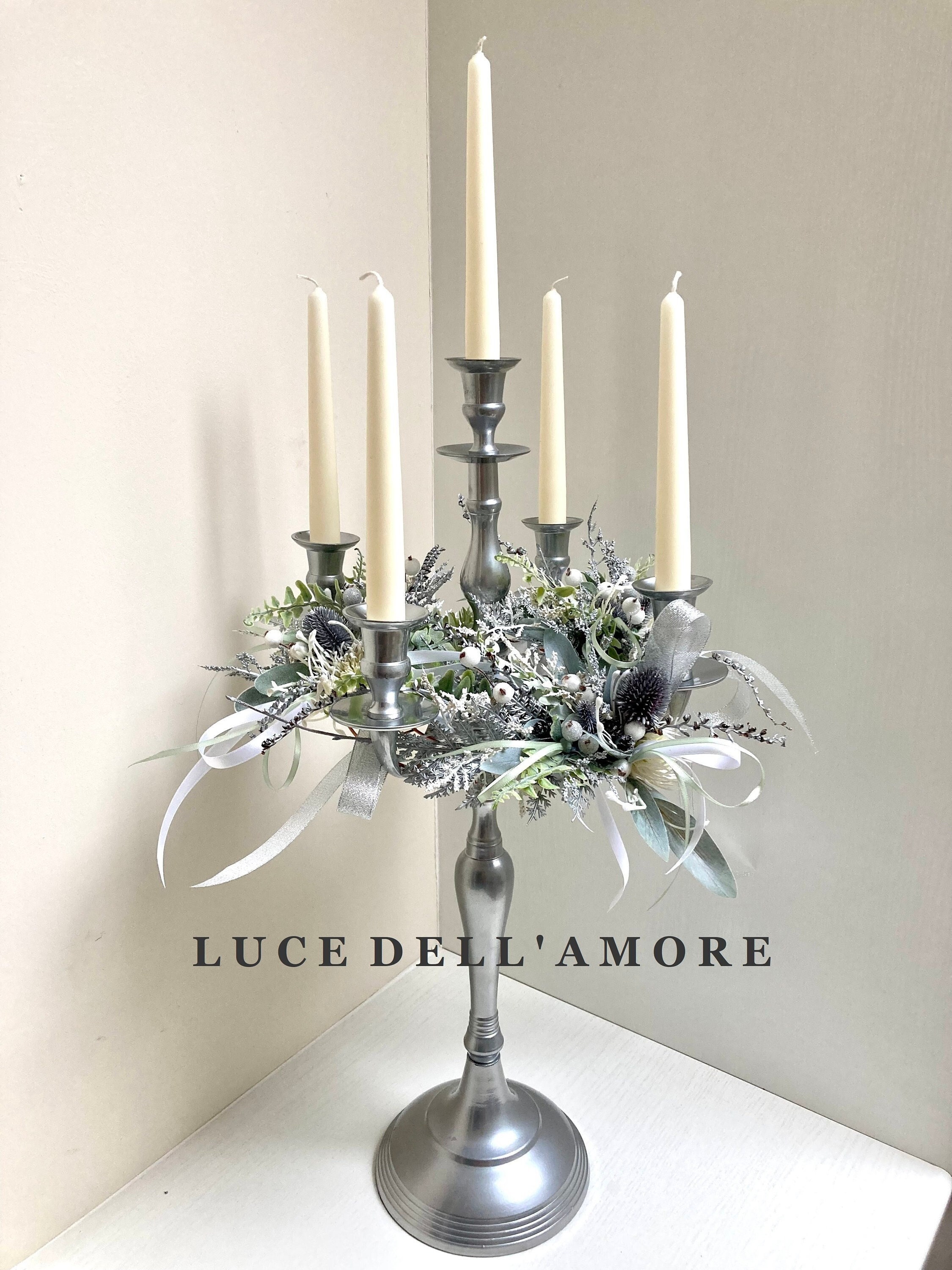 Christmas candelabra on sale