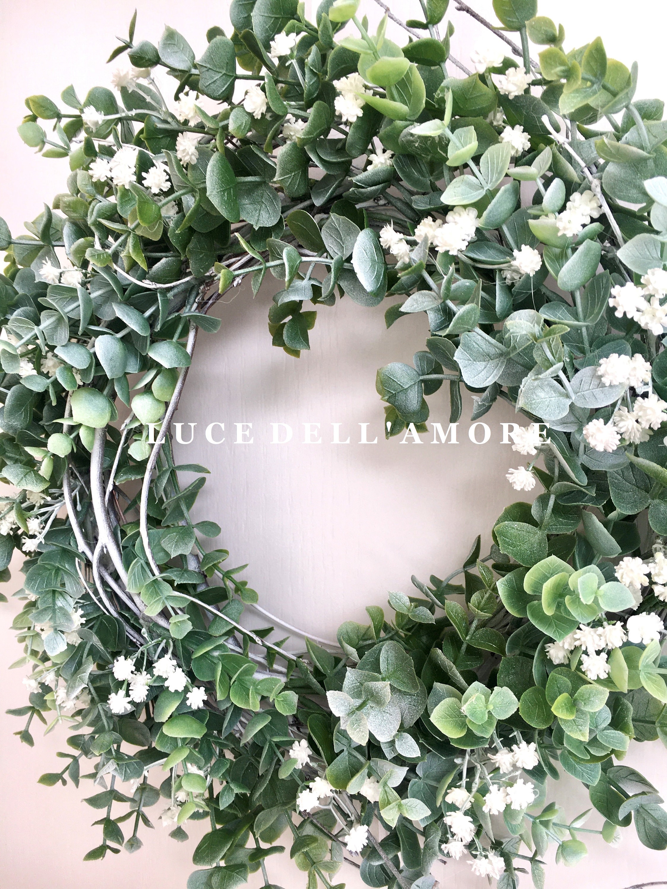Ghirlanda Primaverile Ghirlanda Grande Utilizzata Per La Porta D'ingresso Ghirlanda Falsa Primavera Anno-decorazione Della Cucina Della Parete O Della