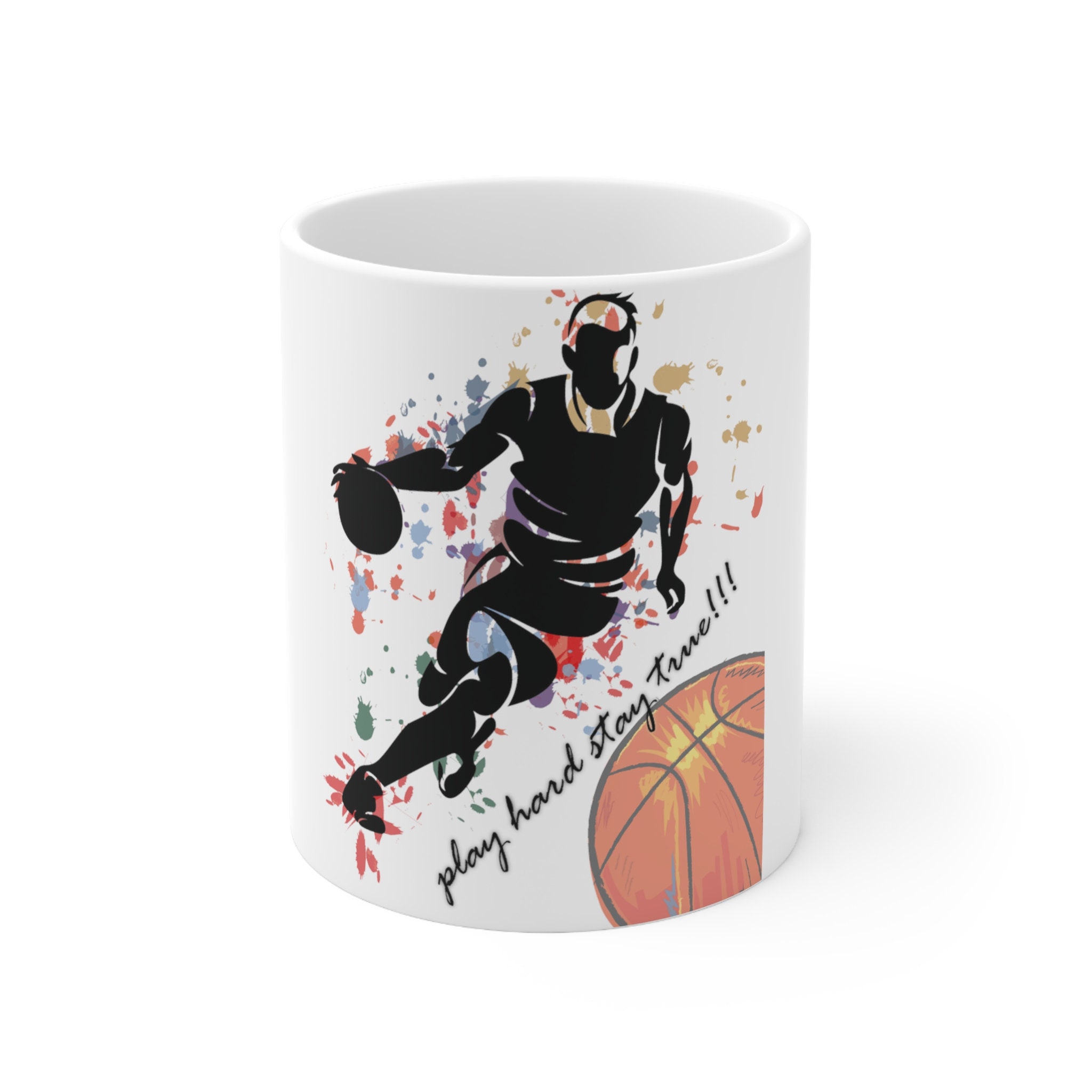 Discover Street Basketball Shadow Player Coffee Gift Mug