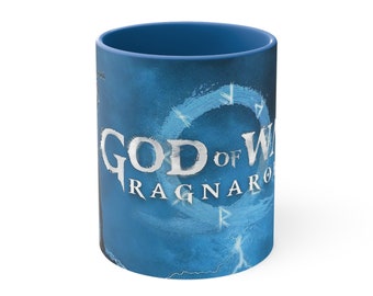 Exclusive God of War Kratos Coffee Mug - Dishwasher Safe, Vibrant Print, Health-Safe Materials