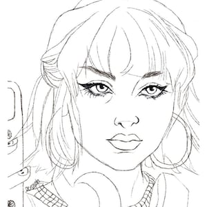 SKETCH Custom Digital Portrait Commissions, Profile Picture, Social Media, Avatar, pfp: Youtube/Instagram/Discord/Twitter/Facebook/Twitch